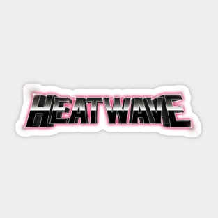 HEATWAVE (Sound Or Silence Logo) #1 Sticker